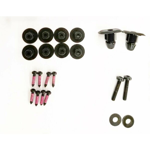 Trailfx BED LINER HARDWARE Hardware Kit For Trail FX Under Rail Bed Liners And Tailgate Liners PA01346